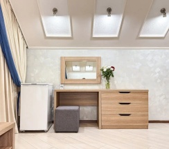 Двухместная Студия Люкс двуспальная кровать в Бэлль