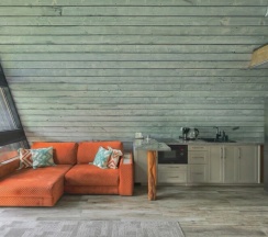 № 15 A-Frame 77 m2 с камином, кондиционером и террасой (оснащение дома см. Подробнее) в Les holidays