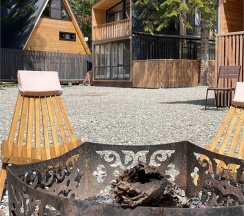 Двухэтажный коттедж в Архыз