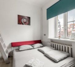 1-комнатные апартаменты студия 14-1 в Good Room Guru (Гуд Рум Гуру) на улице Земляной вал