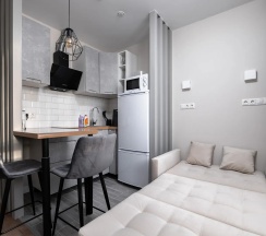 1-комнатные апартаменты стандарт с 2 односпальными кроватями в Home Like (Хоум Лайк) на бульваре Эйнштейна 3