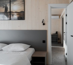 Стандарт в двухкомнатном коттедже DOUBLE в Сны