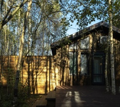 Семейный коттедж с балконом в В кронах