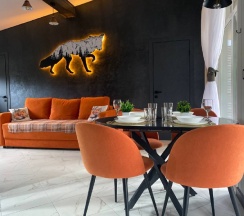 Дом с террасой в Fox house