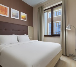 Улучшенные апартаменты с кроватью King-size в Tulip hotel apartments