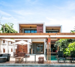 Номер Standard с 3 комнатами с балконом и рядом с пляжем в Pavilion Samui Pool Residence