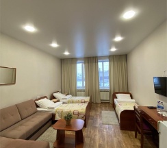 Кровать в 5-местном общем номере в Касальта