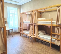 Кровать в 10-местном номере для женщин + ЗАВТРАК (хлопья овсяные и мультизлаковые с молоком, чай) в Хостелы рус Самара