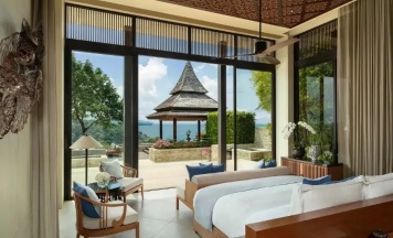Резиденция с 3 комнатами с видом на море в Anantara Layan Phuket Resort