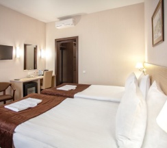 Двухместный с раздельными кроватями в Bishotel