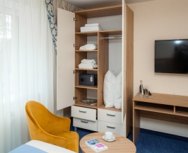 Двухместный номер Comfort 2 отдельные кровати в Энергетик