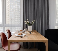 Meridian - премиум-апартаменты с отдельной спальней и гостиной около м.Сокол (15 этаж) в Smart Lofts Moscow