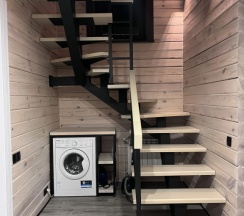 Апартаменты с 3 комнатами с балконом в Лесной