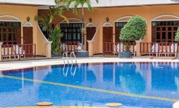 Двухместный номер Pool Access Deluxe двуспальная кровать в Tony Resort