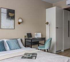 Апартаменты студия в Satin Home Apart