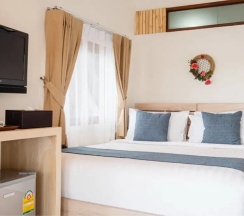 Двухместная вилла с видом на море (двуспальная кровать) в The C Samet Beach Resort