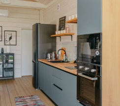 barnhouse lux большой с банным чаном в Лес&Сад