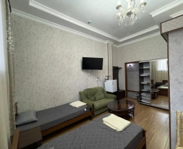 Трёхместный номер Standard с красивым видом из окна в Ватан