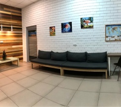 Кровать в общем 4-местном номере для мужчин и женщин в Рокет