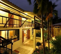 Двухместная вилла двуспальная кровать в Kata Tranquil Villa