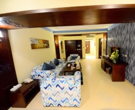 Двухместный люкс с видом на море двуспальная кровать в Sea Beach Aqua Park Resort