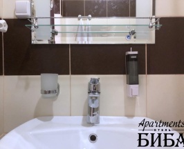 Номер стандарт с 2 односпальными кроватями в Биба апартаменты