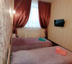 Номер стандарт эконом с 2 односпальными кроватями в Залесный