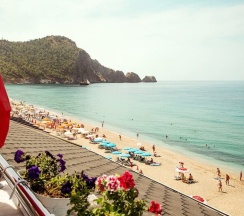 Номер Standard с видом на море в Sunprime Alanya Beach Hotel