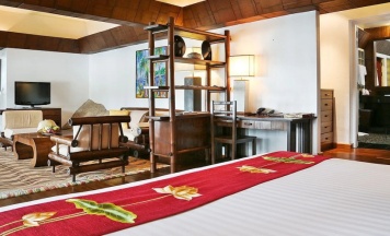 Двухместная Hong Haa двуспальная кровать в Mom Tri's Villa Royale