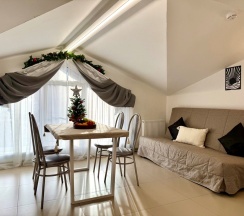 Апартаменты №1 "Стандарт" на мансардном этаже в Саквояж