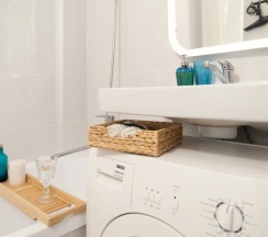 Апартаменты с красивым видом из окна в Апартаменты NEW Hygge House 15 минут от DME