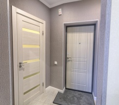 Апартаменты с балконом и с красивым видом из окна в Апартаменты Appartement De Luxe Дуэт