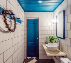Розовый двухкомнатный в Blaga house design dacha