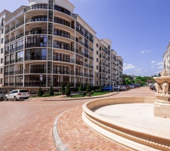 Евродвушка 50 кв.м. на берегу моря с бассейном ул. Мира 44 в Милка