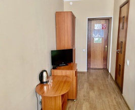 Двухместный номер стандарт с 1 двуспальной кроватью в Pit-stop