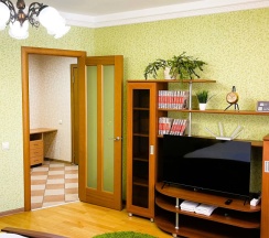 Трёхместные апартаменты c 1 комнатой в Квартира Right Room на Баумана 5а