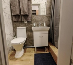 Кровать в 2-местном общем номере в Hotel Plaza+