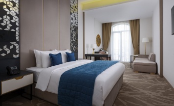 Двухместный номер Superior Accessible двуспальная кровать в Mercure Tashkent