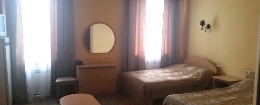 Номер стандарт с 2 односпальными кроватями в Металлург