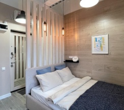 1-комнатные апартаменты студия в InHome24 (ИнХоум24) на улице Автозаводская 23 строение 120