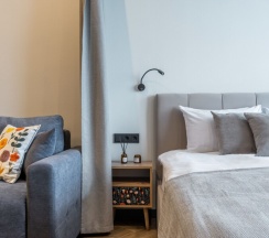 Nordic №516 | Студия с видом на Волгу в Nort на Родионова