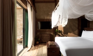 Двухместная вилла c 1 комнатой с балконом и с видом на бассейн (двуспальная кровать) в Dinso Resort & Villas Ko Chang, Vignette Collection