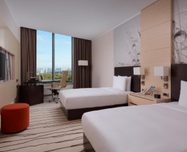 Двухместный номер Business с красивым видом из окна 2 отдельные кровати в DoubleTree by Hilton Moscow-Vnukovo Airport