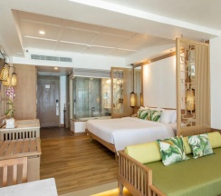 Двухместный полулюкс oceanfront двуспальная кровать в Katathani Phuket Beach Resort