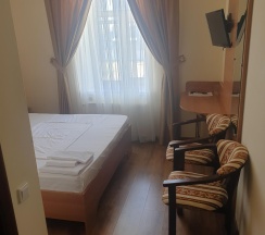 Номер стандарт с 1 двуспальной кроватью в Удача