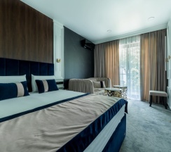 Двухкомнатный Де Люкс с видом на море и балконом в Дольче вита клаб