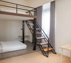 Двухместный номер Standard с видом на город двуспальная кровать в Rainbow Hotel