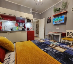 Апартаменты улучшенные Квартира-студия у метро Некрасовка в The Loft Studio Moscow