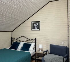 Двухместный номер Стандартный с балконом двуспальная кровать в Вояж