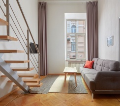 Двухкомнатные апартаменты в Пятый угол